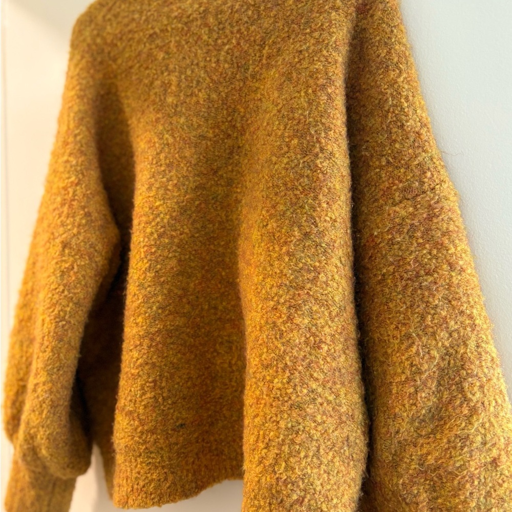 Cozy Mustard Sweater - Picture 4 of 4